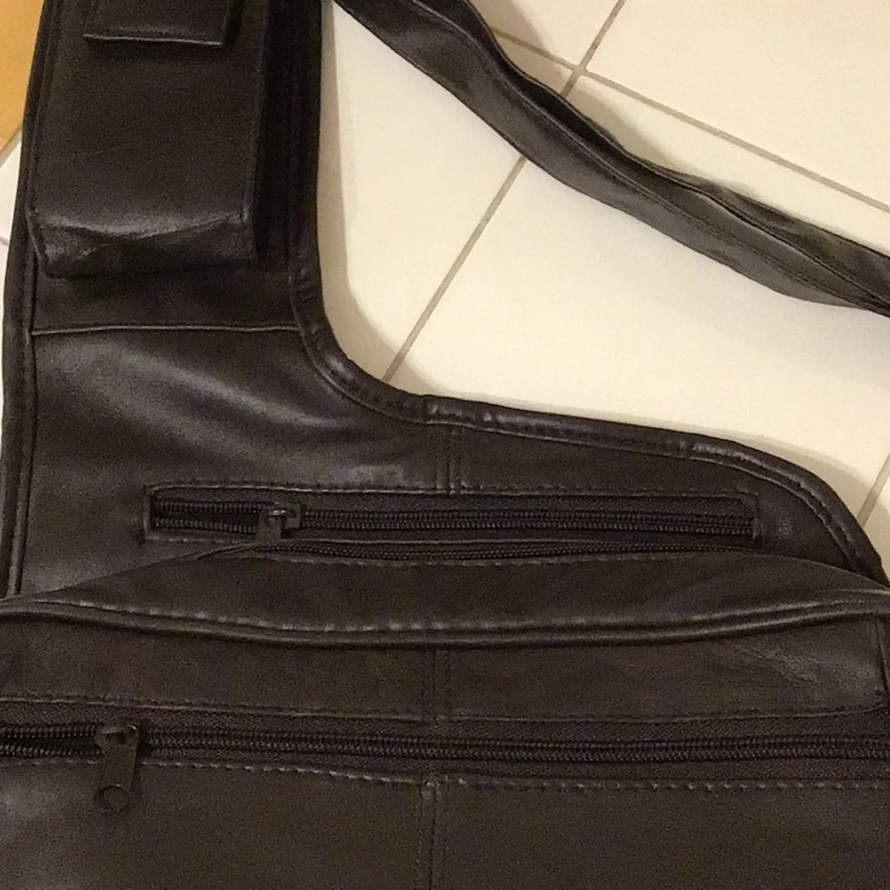 Chocolate Brown Soft Sling/Messenger Bag